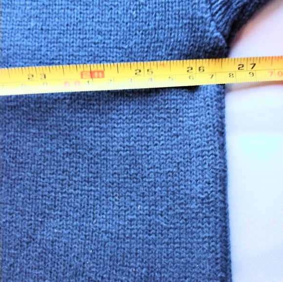 Gant Men's V Neck Pullover 100% Cotton  Blue Size XXL - Picture 9 of 12